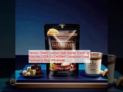 Fabrika Doğrudan Özel Yüksek Bariyerli Ayağa Kalk Çantalar.