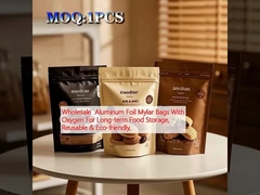 Uzun süreli gıda depolaması için, tekrar kullanılabilir ve çevre dostu,