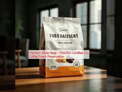 Premium Mylar Torbaları - Kahve/Snack Koruma için FDA/ISO Sertifikalı
