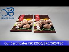 Dana etli köfte için fermuarlı poşet