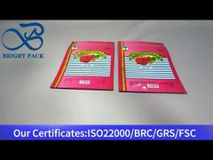 Tütün için dik duran fermuarlı poşet