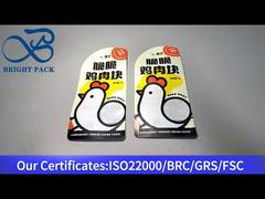 Dondurulmuş kurutulmuş tavuk plastik torba