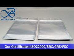 Translucent frosted aluminum foil composite bag