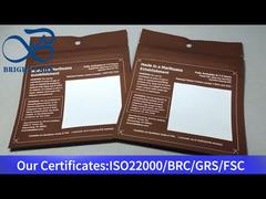 brown small child proof mylar bags 12g