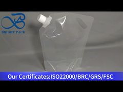 şeffaf sıvı musluklu poşet toptan