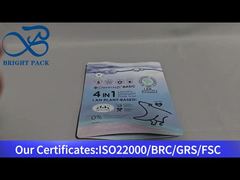 Mavi çamaşır deterjanı kapsülleri stand up çantası