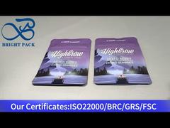 Mor çocuk geçirmez mylar çantası 80g