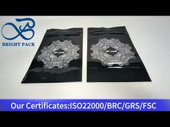 Siyah çocuk geçirmez fermuarlı çanta