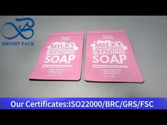 gıda için pembe ayakta alüminyum plastik kese 140g