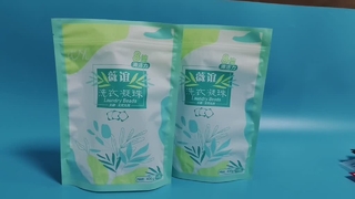 Deterjan Markaları için Çamaşır Boncuklu Fermuarlı Çanta Sızdırmaz Hava Geçirmez Toplu