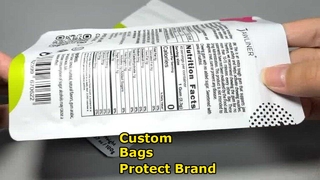 Toplu Özel Baskılı Yeniden Kapatılabilir Plastik Torbalar