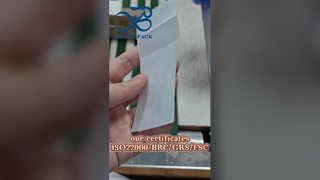 Toz Geçirmez Cam Kağıt Torbalar: Kumaş Dispanserleri ve Markalar için Özel Baskılı