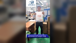 40g Kendinden Yapışkanlı Biyobozunur Cam Kağıt Torbalar Giyim Paketleme İçin