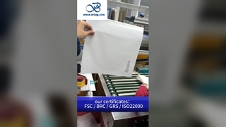 Birinci Sınıf Giyim Ambalajı için Çevre Dostu Özelleştirilebilir Yarı Saydam Cam Kağıt Torbalar