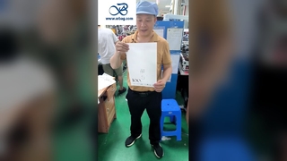 100% Bozulabilir, Özelleştirilebilir T-shirt ve çorap ambalajı için şeffaf cam kağıt torbaları