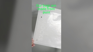 Tişört Paketi için Kendinden Yapışkanlı Yapışkan Şeritli Özel Baskılı Çevre Dostu Glassine Balmumu Kağıt Torbalar