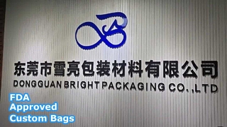 FDA Onaylı Özel Logo Plastik Torbalar Toptan Satış