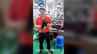 Kavrulmuş Kahve Çekirdekleri İçin Valfli Hava Geçirmez Tazelik Sağlayan Kahve Poşeti