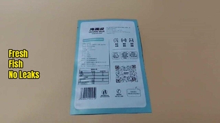 Taze Balık Depolama ve Toptan Dağıtım için Sızdırmaz Gıda Ambalaj Torbaları