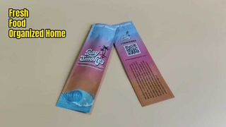 Gıda Depolama ve Ev Düzenleme İhtiyaçları için Yeniden Kullanılabilir Hava Geçirmez Plastik Fermuarlı Çantalar