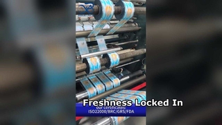 Aperatif Ambalaj Rulo Filmi B2B Toptan Gıda Güvenli Özel Isı Yalıtım Bariyeri