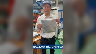 Gıda Sınıfı Saf Alüminyum Folyo Vakum Torbası Sızdırmaz Tazeliğin Korunması