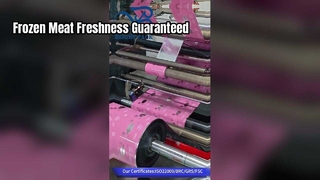 Et Markaları için Dondurulmuş Et Ambalaj Malzemesi Taze Tutma Dökme