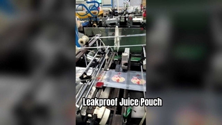 Gıda Güvenli Standable Meyve Suyu Ağzı Kese Sızdırmaz Şeffaf Meyve Suyu Paketleme Kese