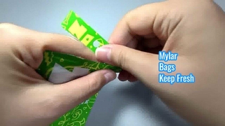 Yeniden kilitlenebilir Mylar Ziplock Çantaları