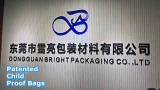 Patentli Özel Çocuk Korumalı Mylar Çantalar