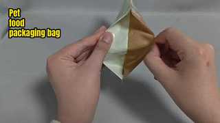 Evcil hayvan gıda paketleme çantası