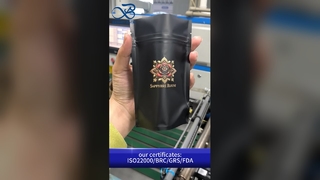 Siyah Mat Stand Up Fermuarlı Çanta B2B Toptan Açılıp Kapanabilir Özel Hava Geçirmez