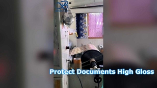 Laminasyon Malzemesi Yüksek Parlak Termal Laminasyon Filmi Ofis Okul Kullanımı