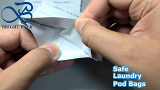 çamaşır kapsülü deterjanı için beyaz küçük çocuklara dayanıklı çantalar