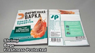 karides için mylar kilitli torba toptan satış