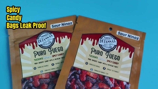 Tazelik ve Çocuklar İçin Güvenli Depolama Çözümleri için Sızdırmaz Baharatlı Şeker Fermuarlı Çanta