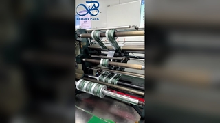 Renkli Baskı Rulo Filmi Yüksek Çözünürlüklü Özel Baskı Gıda Ambalaj Filmi