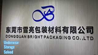 iç çamaşırı için fermuarlı çanta