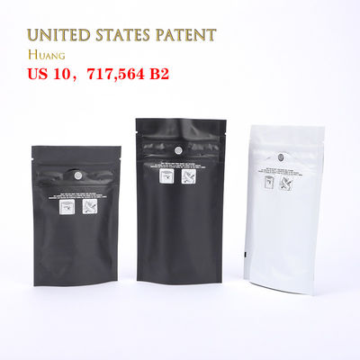 1/4 Lb 1 Pound Plastik Mylar Çantaları Özel Kokusuz Çocuklara Karşı Dayanıklı Plastik Fermuar Kilitli