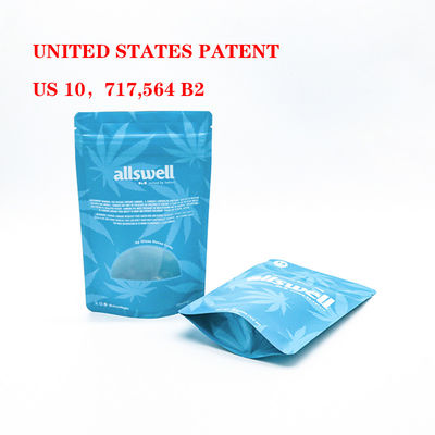 Kendini tutan plastik fermuar kilidi ile daha iyi kokusu engelleyen, çocuklara karşı güvenli çantalar