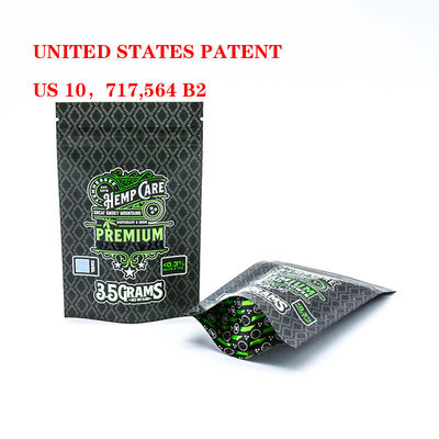 3.5g 7g Kokusuz Mylar Çantaları Çocuklara Karşı Güvenlik Ziplock Kalkın Gıda Paketleme Çantası Özel Logo Desteklenir