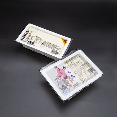 Özel basılı kolay soyulabilir laminatlı plastik tepsiler fincan mühürleme kapağı filmi