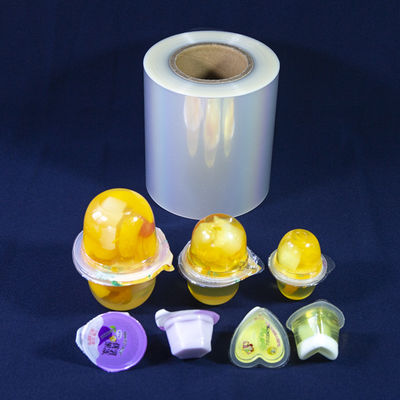 Özel Logo Easy Dairy Peelable Lidding Film Polyester Filmleri