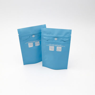 Özel basılı çocuklara dayanıklı Mylar ot torbası güvenli ve şık depolama için