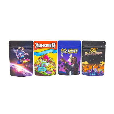 Özel Çocuklara Karşı Dayanıklı Mylar Torbaları Gıda Derecesi Mylar Torbaları İlaç