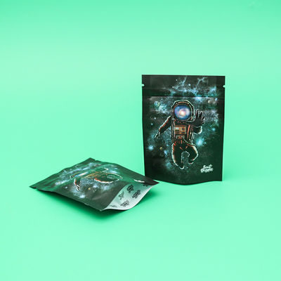 Lb Mylar Çanta Kara Toplu Çocuk Kanıtlı Mylar Ziplock Cüzdanları Güvenli Şık Depolama için