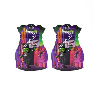 Ot Mylar Torba Gıda Depolama Çocuk Güvenliği Dönümlü 15x20cm Dönüştürme Kanıtı