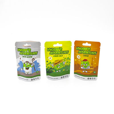 Özel Logo Mylar Baskılı Kokusuz Fermuar Çantaları Gıda Kaliteli Paket Çantaları