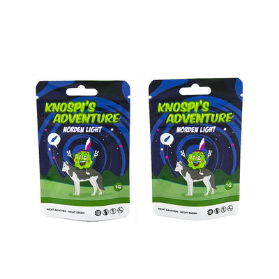 Dirençli Ziplock Plastik Torba Yazdırma Folyo Laminasyonlu Çocuk Tütün Ambalaj Torbası Kurabiye Torbaları Mylar Torbaları