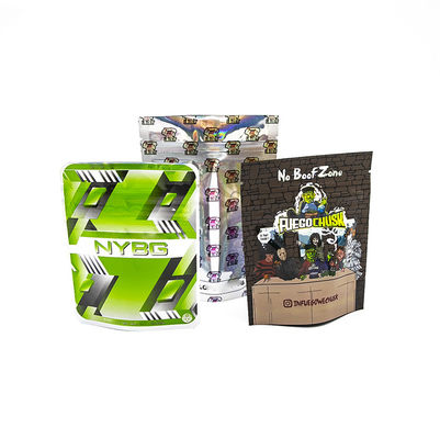 Özel Üç Taraflı Sigara Sigarası Mylar Çantası Basılabilir Tasarım